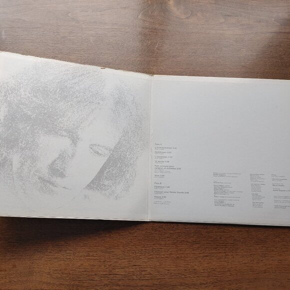 ANDRE GAGNON Neiges LP 1975 Quebec French Album - Picture 2 of 7